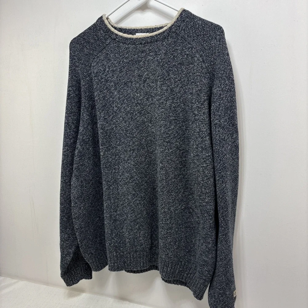 VTG Columbia Men's Cotton Crewneck Sweater Size XXL Fisherman‎ Cozy Marled Knit